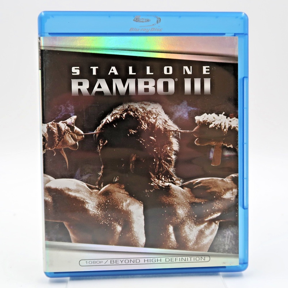 Rambo III Blu-ray 1988 Sylvester Stallone Richard Crenna Action Movie Lionsgate
